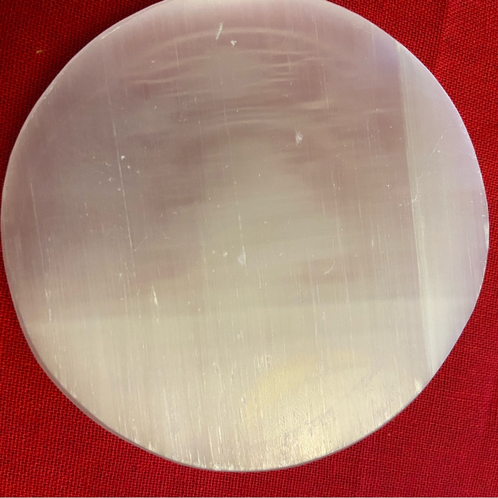 Selenite crystal charging disc - Picture 4 of 6